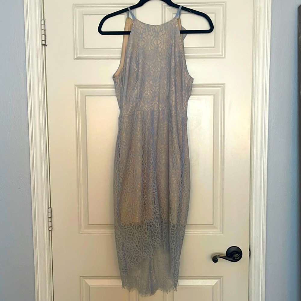 Wedding guest midi dress